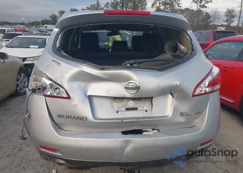 2012 Nissan Murano Sl из США, поврежденный, VIN JN8AZ1MW7CW233703